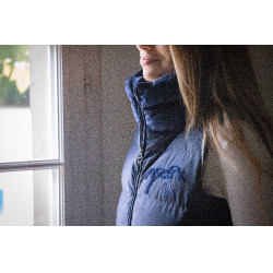 Gilet senza maniche Pénélope Sonia Blu navy
