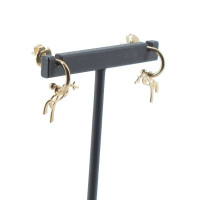 Orecchini a cerchio Pénélope Léonie Dorata Oro