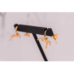 Orecchini a cerchio Pénélope Léonie Dorata Oro