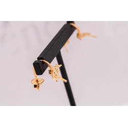 Orecchini a cerchio Pénélope Léonie Dorata Oro