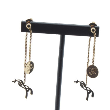 Orecchini Pénélope Yuna Dorata Oro