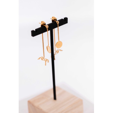 Orecchini Pénélope Yuna Dorata Oro