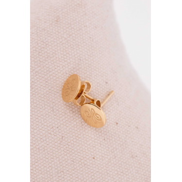 Orecchini a perno Pénélope Lou Arabesque Dorata Oro