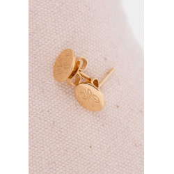 Orecchini a perno Pénélope Lou Arabesque Dorata Oro