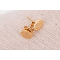 Orecchini a perno Pénélope Lou Arabesque Dorata Oro