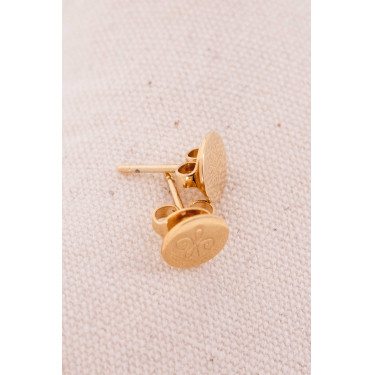 Orecchini a perno Pénélope Lou Arabesque Dorata Oro