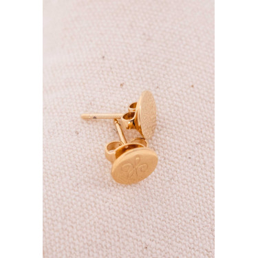 Orecchini a perno Pénélope Lou Arabesque Dorata Oro