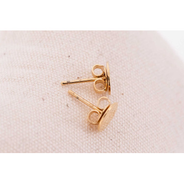 Orecchini a perno Pénélope Lou Arabesque Dorata Oro