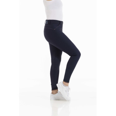 Pantaloni Equithème Yolande riciclati Blu navy