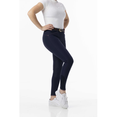 Pantaloni Equithème Yolande riciclati Blu navy