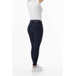 Pantaloni Equithème Yolande riciclati Blu navy