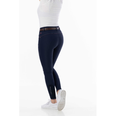 Pantaloni Equithème Yolande riciclati Blu navy