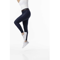 Pantaloni Equithème Yolande riciclati Blu navy
