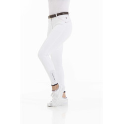 Pantaloni Equithème Yolande riciclati Bianco