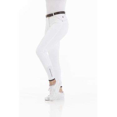 Pantaloni Equithème Yolande riciclati Bianco