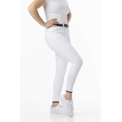Pantaloni Equithème Yolande riciclati Bianco