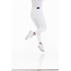 Pantaloni Equithème Yolande riciclati Bianco