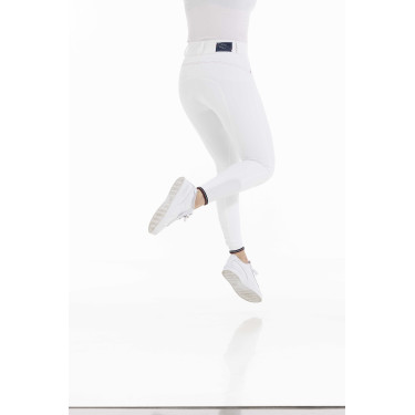 Pantaloni Equithème Yolande riciclati Bianco