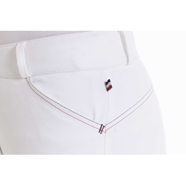Pantaloni Equithème Yolande riciclati Bianco