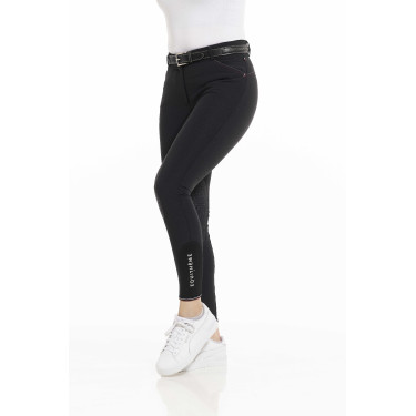 Pantaloni Equithème Yolande riciclati Nero