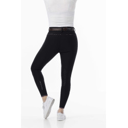 Pantaloni Equithème Yolande riciclati Nero