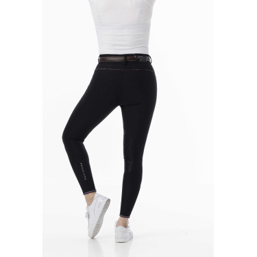 Pantaloni Equithème Yolande riciclati Nero