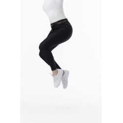 Pantaloni Equithème Yolande riciclati Nero