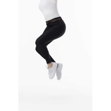Pantaloni Equithème Yolande riciclati Nero