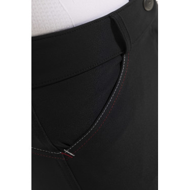 Pantaloni Equithème Yolande riciclati Nero
