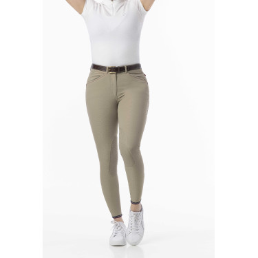 Pantaloni Equithème Yolande riciclati Beige