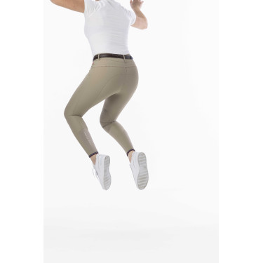 Pantaloni Equithème Yolande riciclati Beige