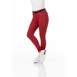 Pantaloni Equithème Belinda Rosso