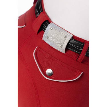 Pantaloni Equithème Belinda Rosso