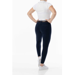 Pantaloni Riding World Memphis donna Blu navy