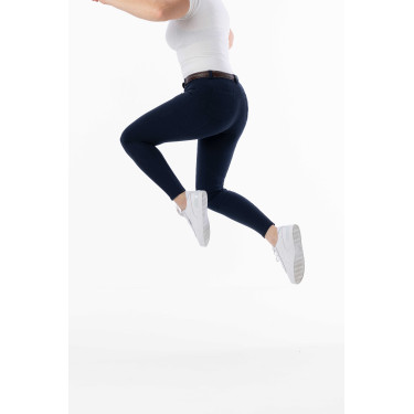 Pantaloni Riding World Memphis donna Blu navy