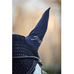 Cuffia per cavalli New Strass Pénélope Blu navy