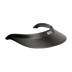 Visiera per casco NACA XL Nero opaco carbone
