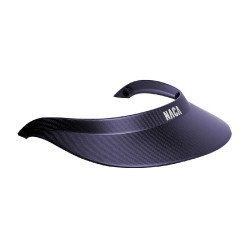 Visiera per casco NACA XL Blu carbone opaco