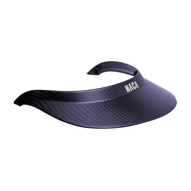 Visiera per casco NACA XL Blu carbone opaco