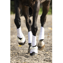 Stinchiere chiuse Lami-Cell V22 Brushing boots Bianco