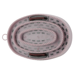 Striglia Equithème Ti amo Rosa