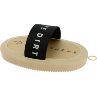 Striglia Equithème Ti amo Mandorla Marrone Striglia Equithème Ti amo Mandorla Marrone