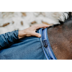 Onderdeken Equithème Classic Blu navy