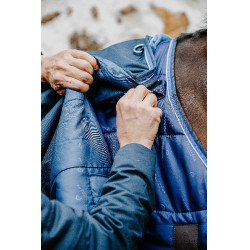 Onderdeken Equithème Classic Blu navy