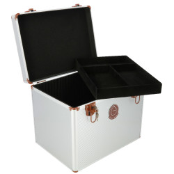 Cassetta per la toelettatura Equithème Ti amo Argento Cassetta per la toelettatura Equithème Ti amo Argento