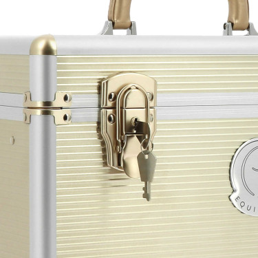 Cassetta per la toelettatura Equithème Ti amo Mandorla Marrone