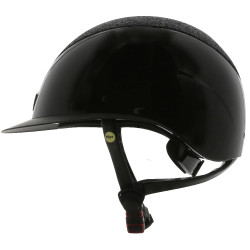 Casco Equithème Wings Nero lucido lamé Casco Equithème Wings Nero lucido lamé