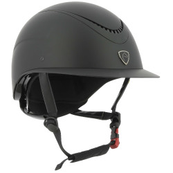 Casco Equithème Wings Nero opaco