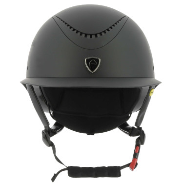 Casco Equithème Wings Nero opaco
