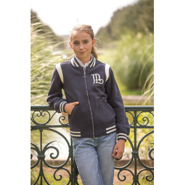 Felpa Pénélope University Marine / bianco sporco Blu marino